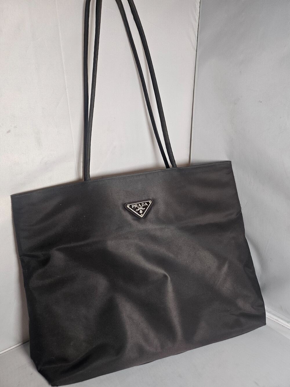 Prada Vintage Tessuto Nylon Tote Bag Shoulder Tote